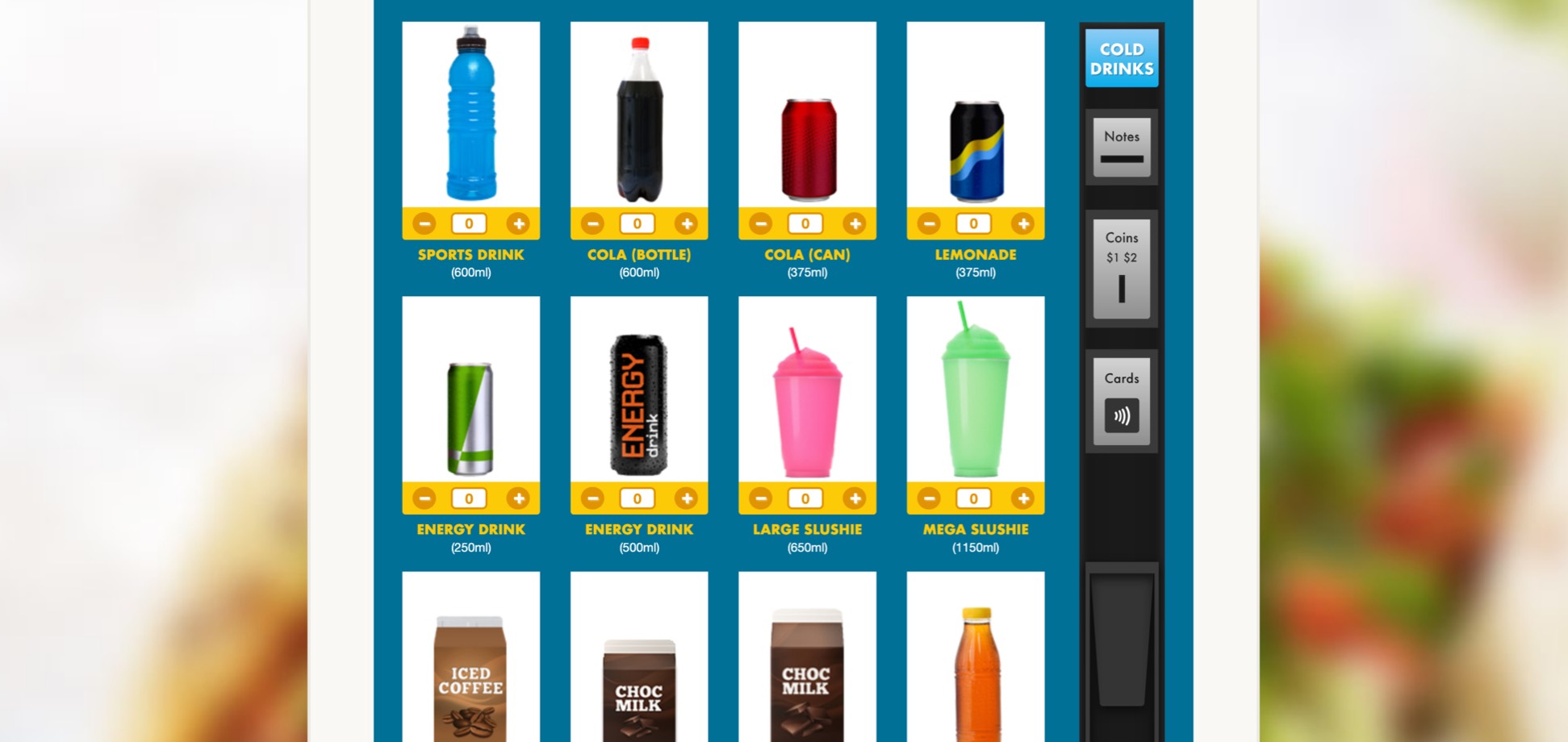 Sugary Drinks Calculator