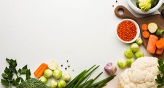Ingredients on a kitchen counter