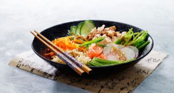 Japanese rice bowl