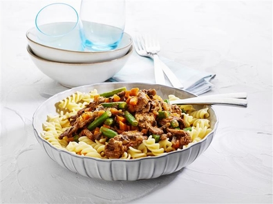 Easy beef stroganoff 3-2-1 recipe image